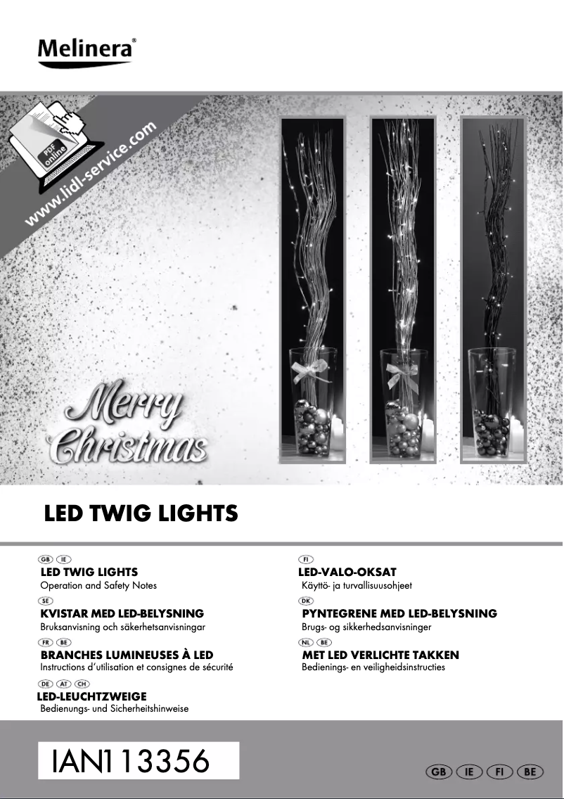 Página 1 del manual Manual de usuario Melinera IAN 113356