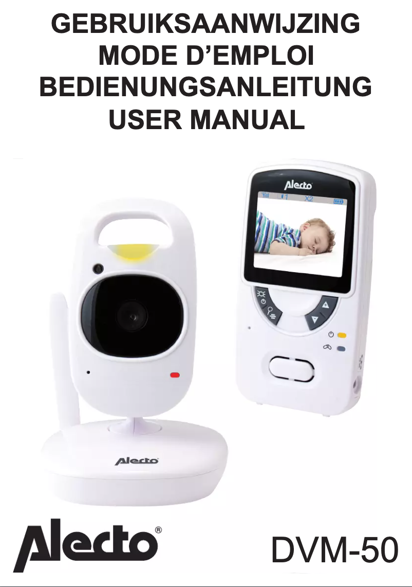 Imagen de la primera página del manual del dispositivo DVM-50