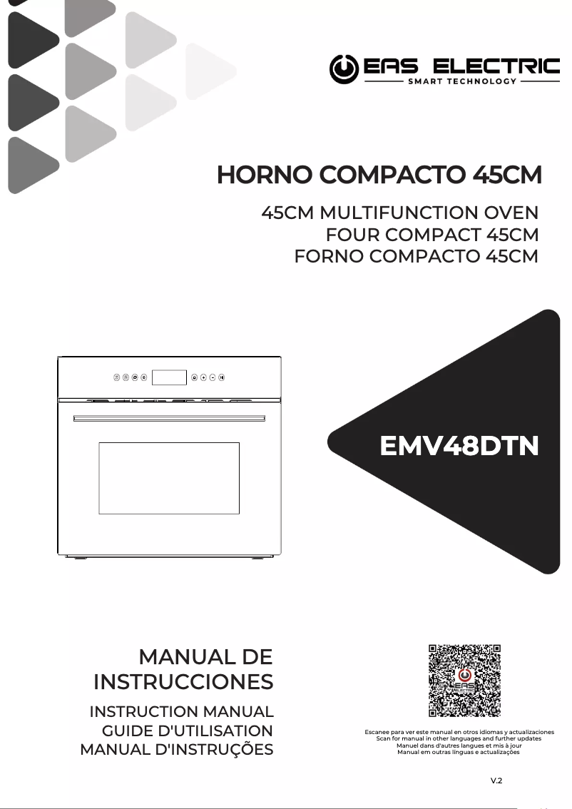 Imagen de la primera página del manual del dispositivo EMV48DTN