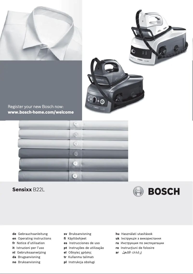 Página nº 1 - Manual de usuario Bosch Sensixx B22L TDS2242