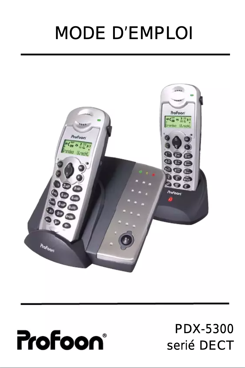 Imagen de la primera página del manual del dispositivo PDX-5325