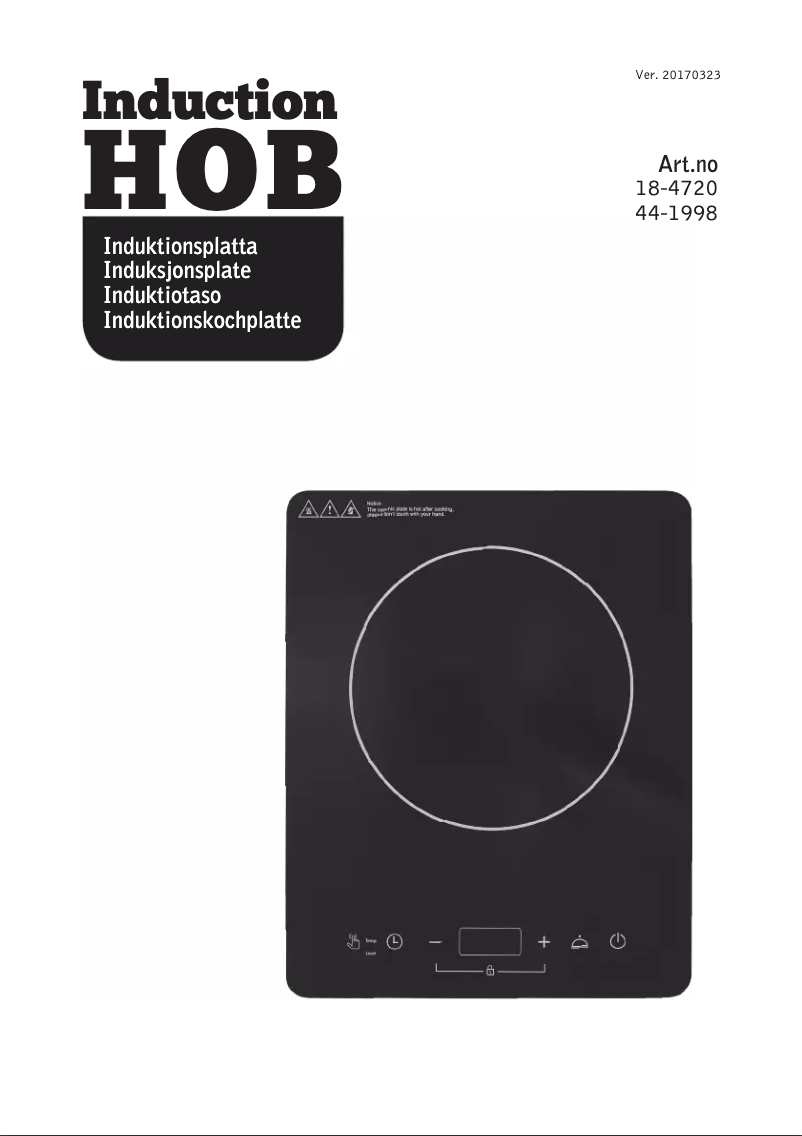 Página 1 del manual Manual de usuario Clas Ohlson MC-STW2018