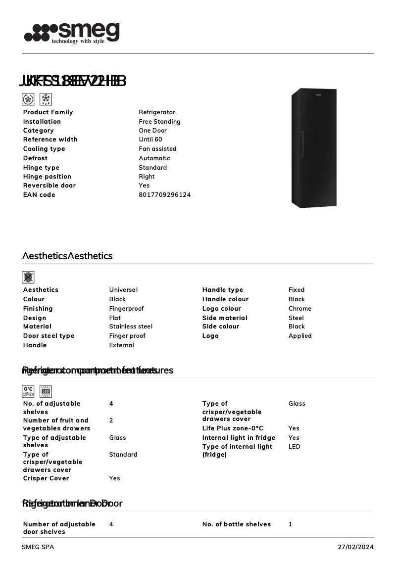 Imagen de la primera página del manual del dispositivo UKFS18EV2HB