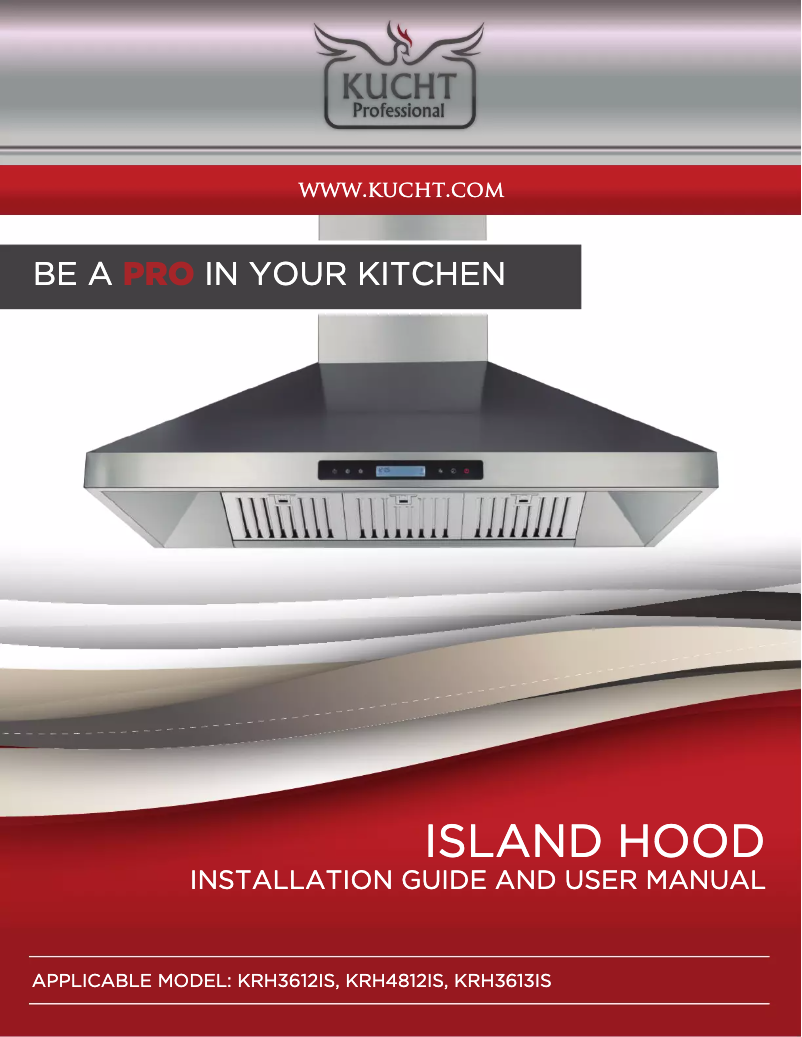 Página 1 del manual Manual de usuario Kucht KRH4812IS