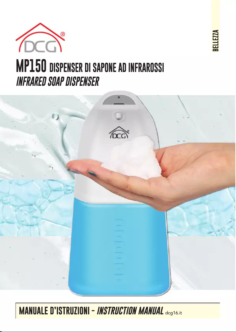 Página 1 del manual Manual de usuario DCG MP150