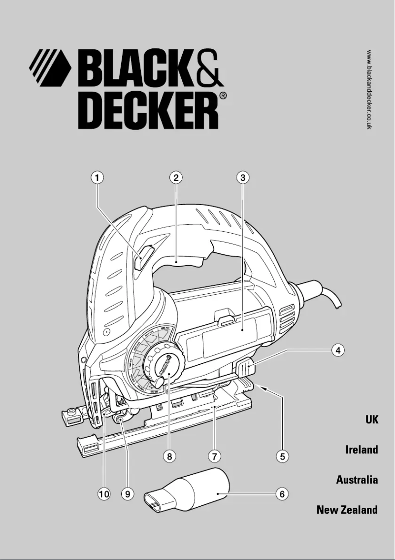 Página nº 1 - Manual de usuario Black & Decker KS850SW
