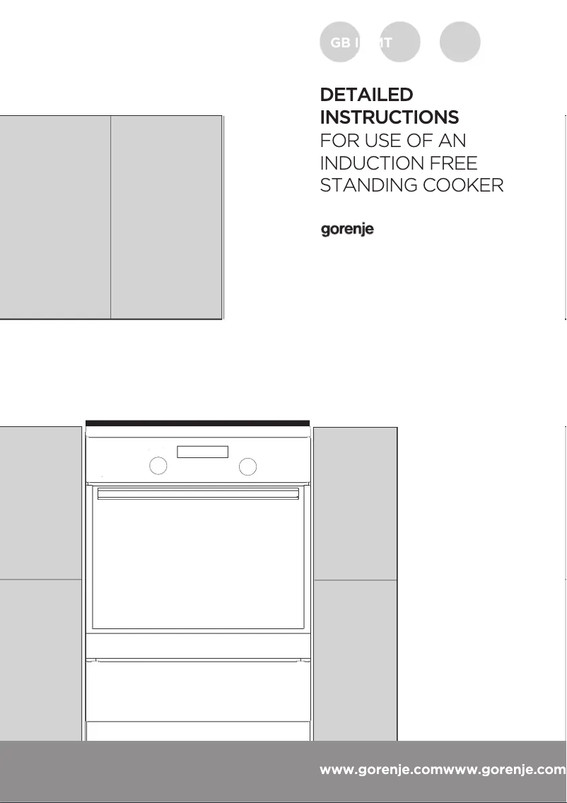 Página 1 del manual Guía de instalación Gorenje EIT6565XPD