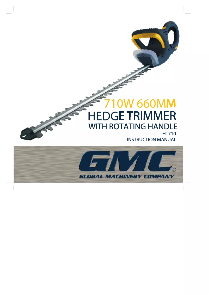 Página nº 1 - Manual de usuario GMC HT710