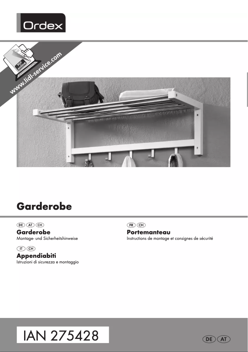 Página 1 del manual Manual de usuario Ordex IAN 275428