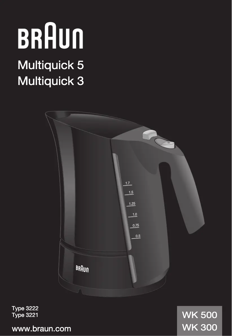 Imagen de la primera página del manual del dispositivo WK300