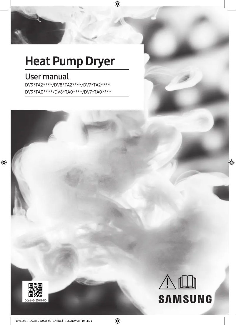 Página 1 del manual Manual de usuario Samsung DV80TA020AX