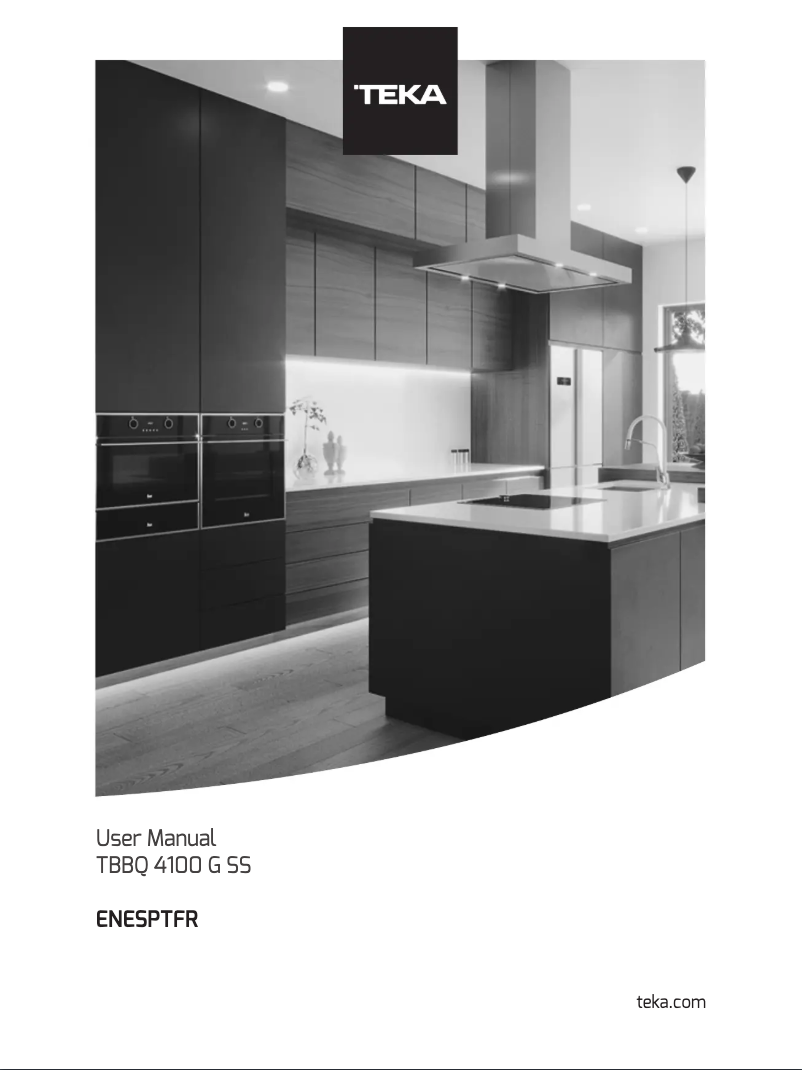 Página 1 del manual Manual de usuario Teka TBBQ 4100 G SS