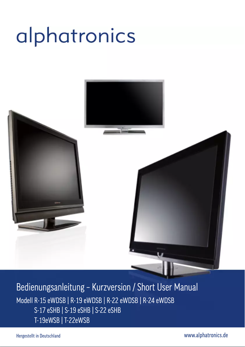 Imagen de la primera página del manual del dispositivo M-22W EWD