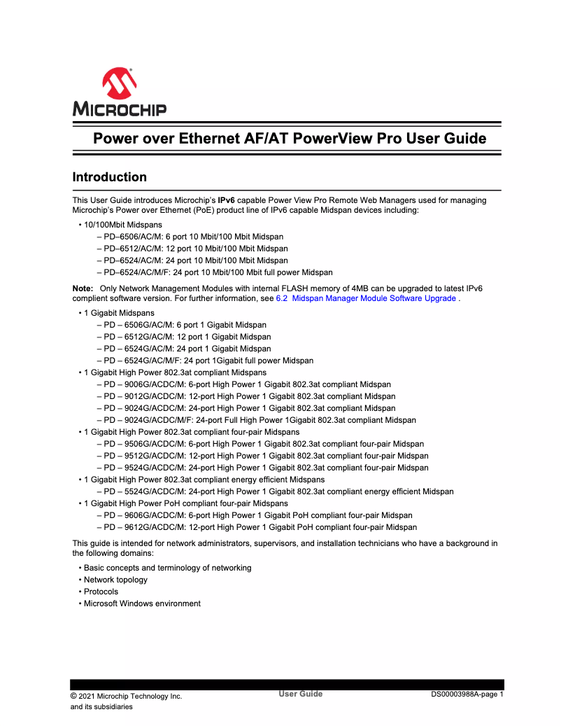 Imagen de la primera página del manual del dispositivo PD-9006G