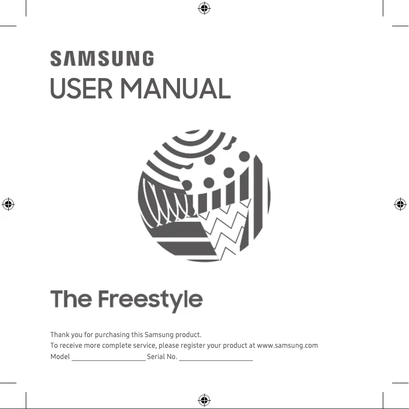 Imagen de la primera página del manual del dispositivo The Freestyle LSP3B