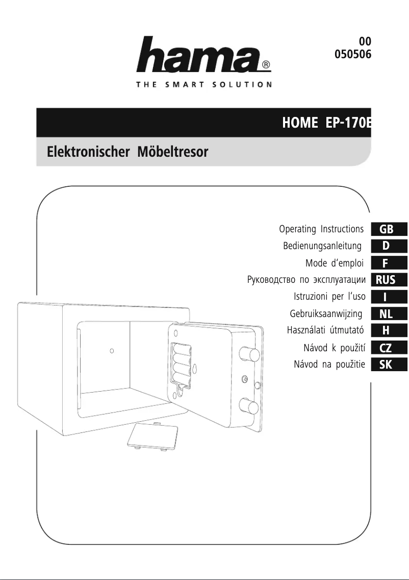 Página nº 1 - Manual de usuario Hama Home EP-170