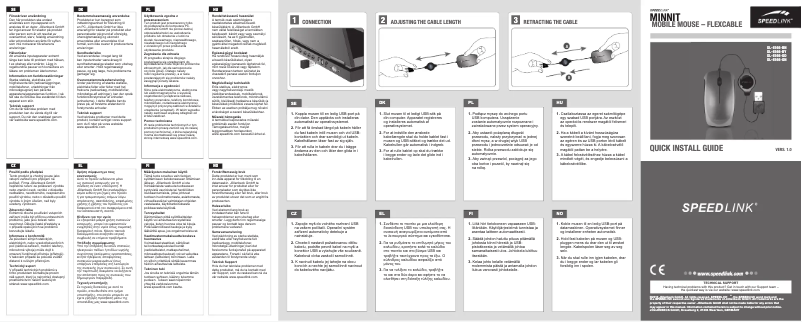 Imagen de la primera página del manual del dispositivo SL-6164-BK