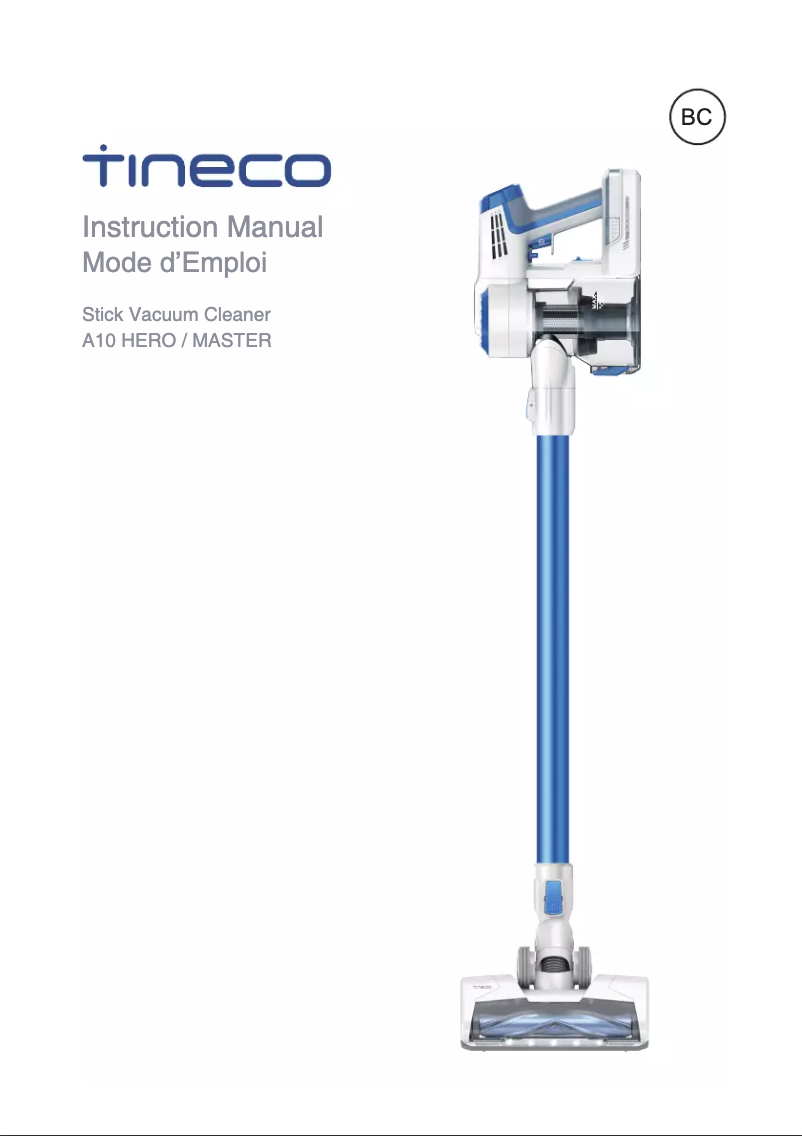 Imagen de la primera página del manual del dispositivo A10 Hero