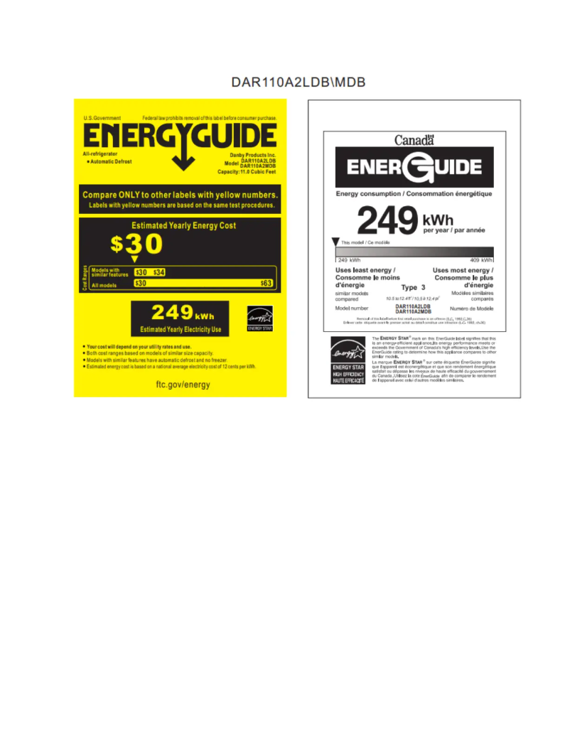 Imagen de la primera página del manual del dispositivo DAR110A2LDB