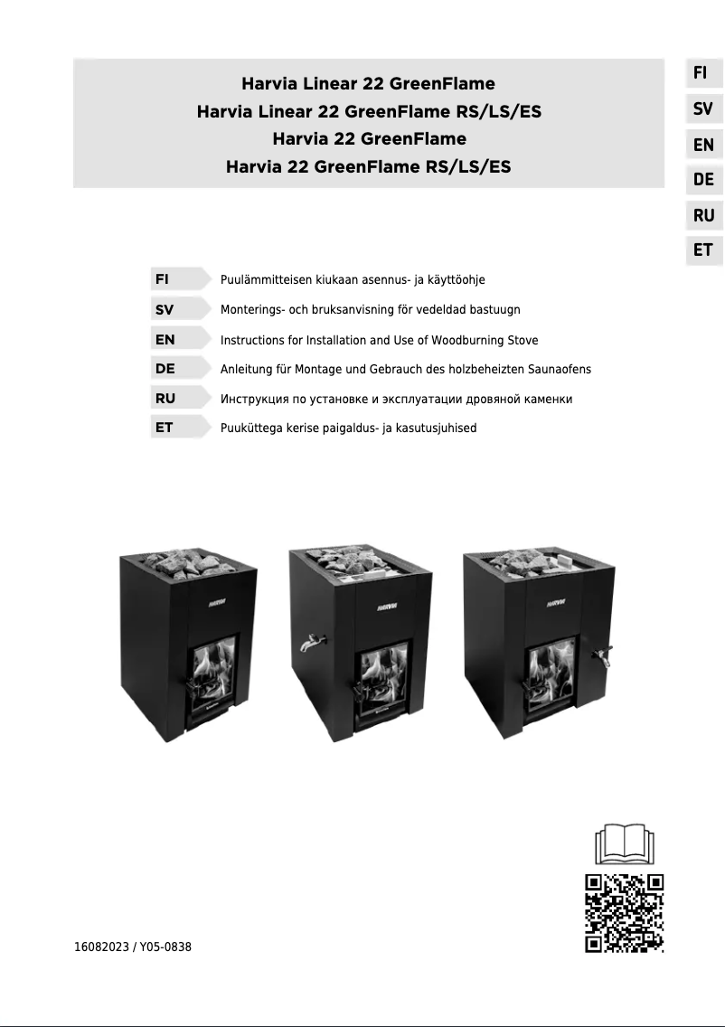 Imagen de la primera página del manual del dispositivo WKPH22GLSM