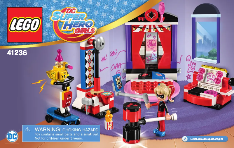 Imagen de la primera página del manual del dispositivo Dc Super Hero Girls 41236