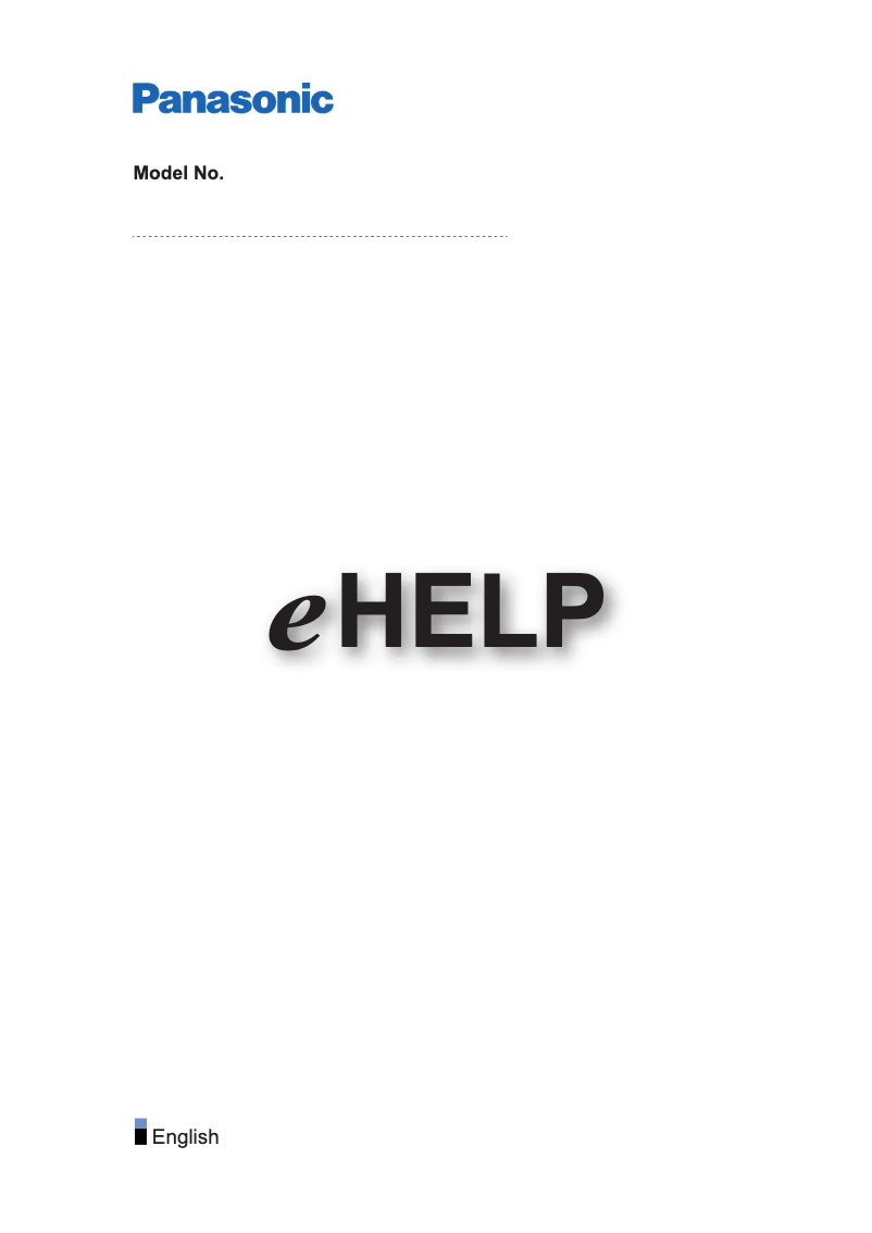 Página 1 del manual Manual de usuario Panasonic TX-50HX800B