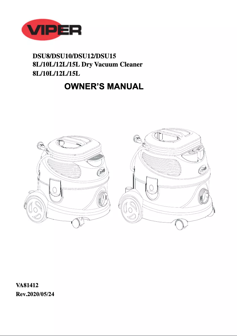 Página 1 del manual Manual de usuario Viper DSU10