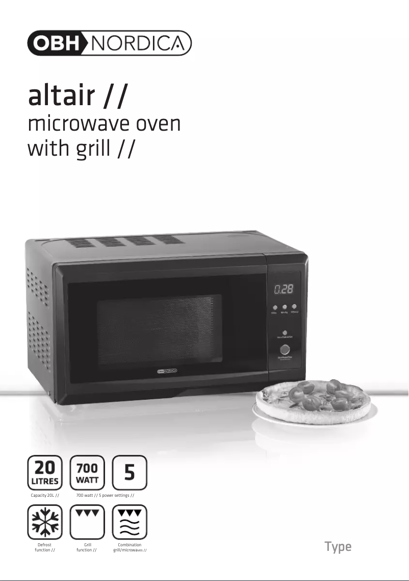 Imagen de la primera página del manual del dispositivo Altair