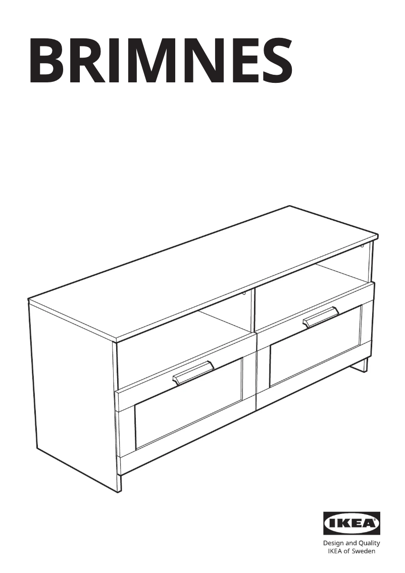 Imagen de la primera página del manual del dispositivo BRIMNES 405.477.29