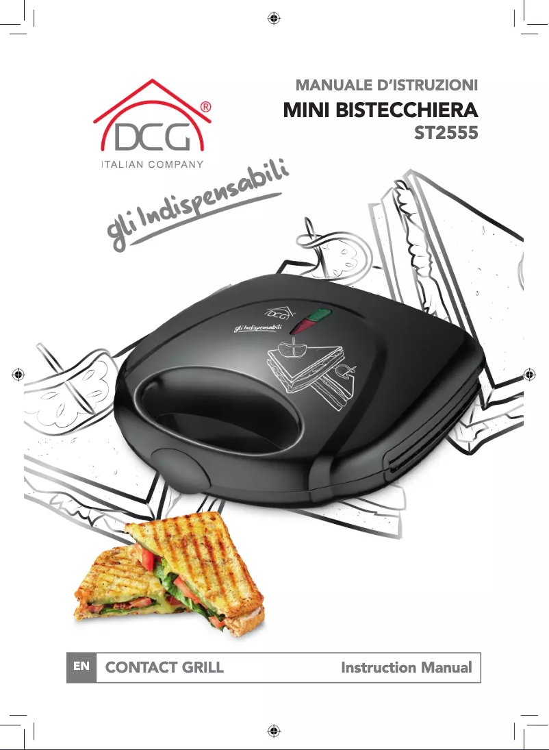 Imagen de la primera página del manual del dispositivo ST2555