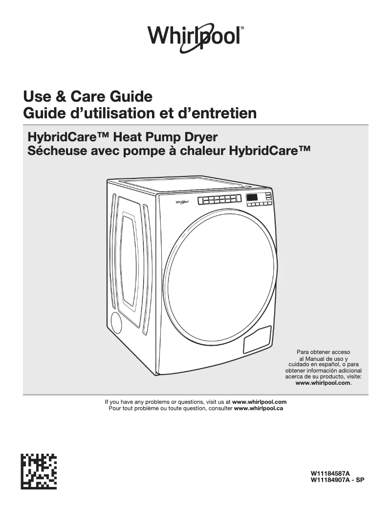 Imagen de la primera página del manual del dispositivo WHLAUWHD560CHW