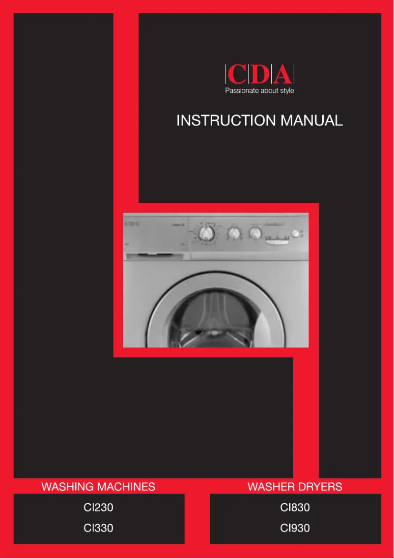 Página nº 1 - Manual de usuario CDA CI330