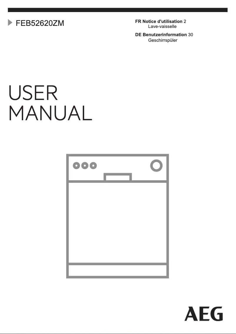 Imagen de la primera página del manual del dispositivo FEB52620ZM