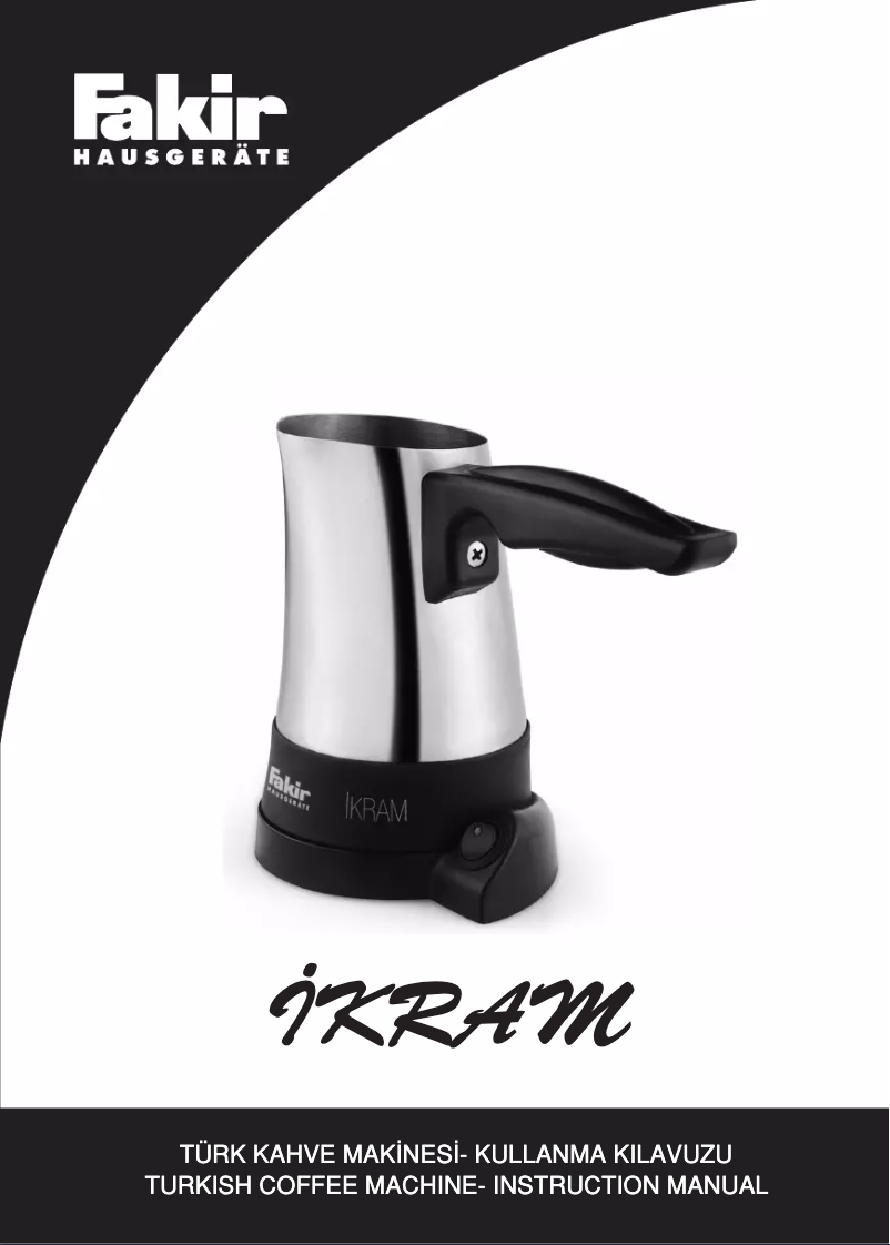 Página 1 del manual Manual de usuario Fakir Ikram