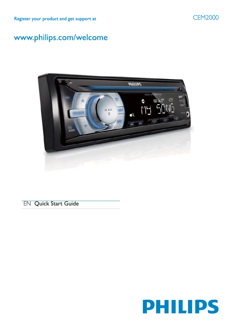 Imagen de la primera página del manual del dispositivo CEM2000