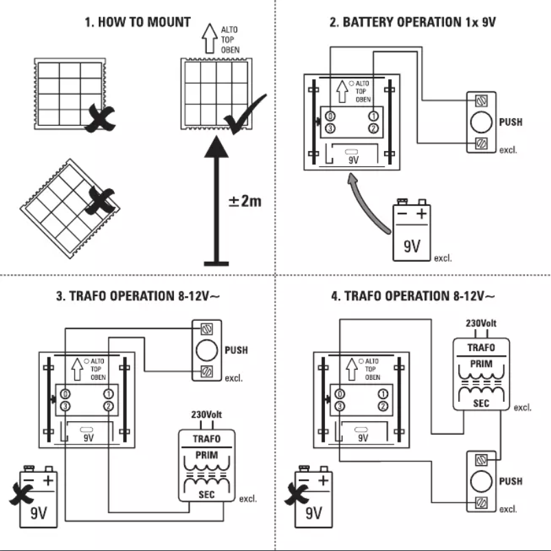 Imagen de la primera página del manual del dispositivo DB100