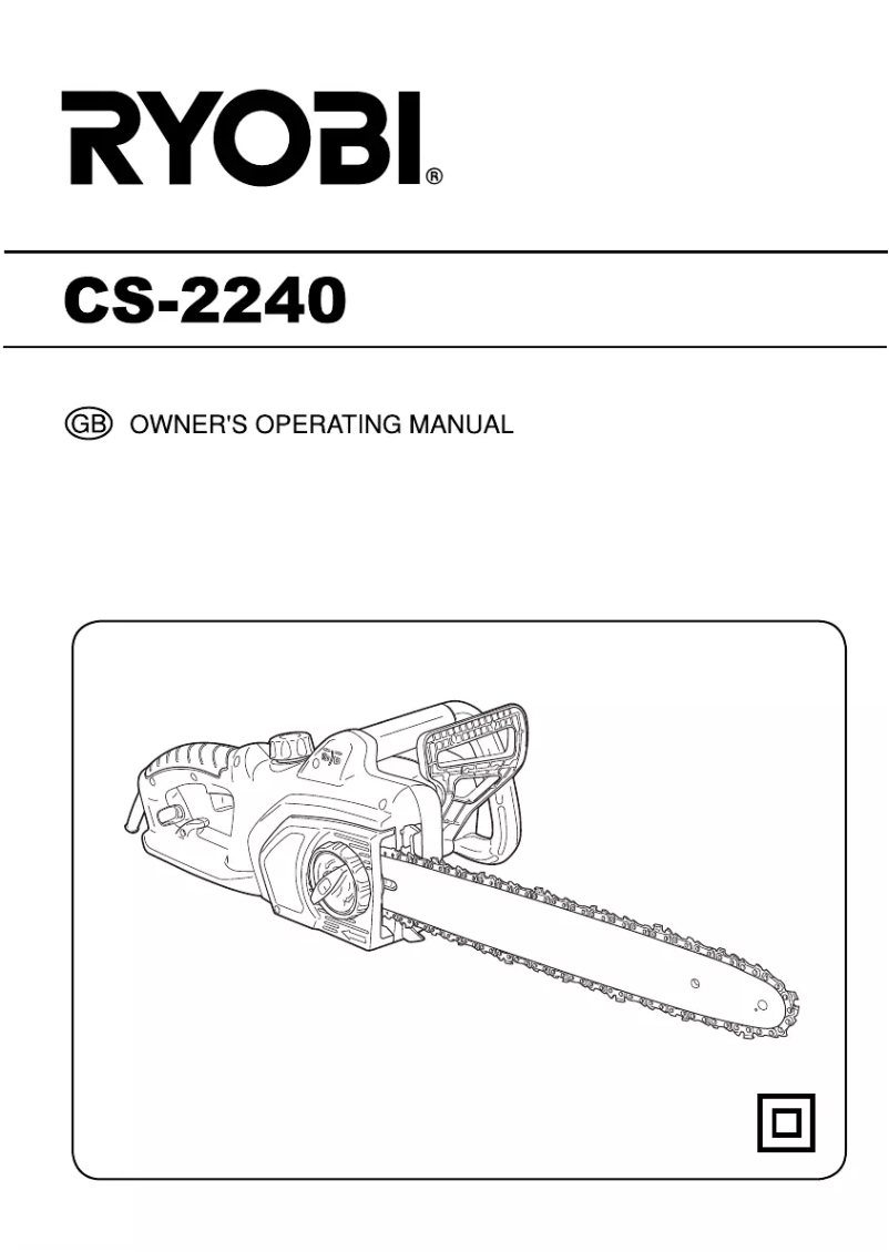 Imagen de la primera página del manual del dispositivo CS-2240