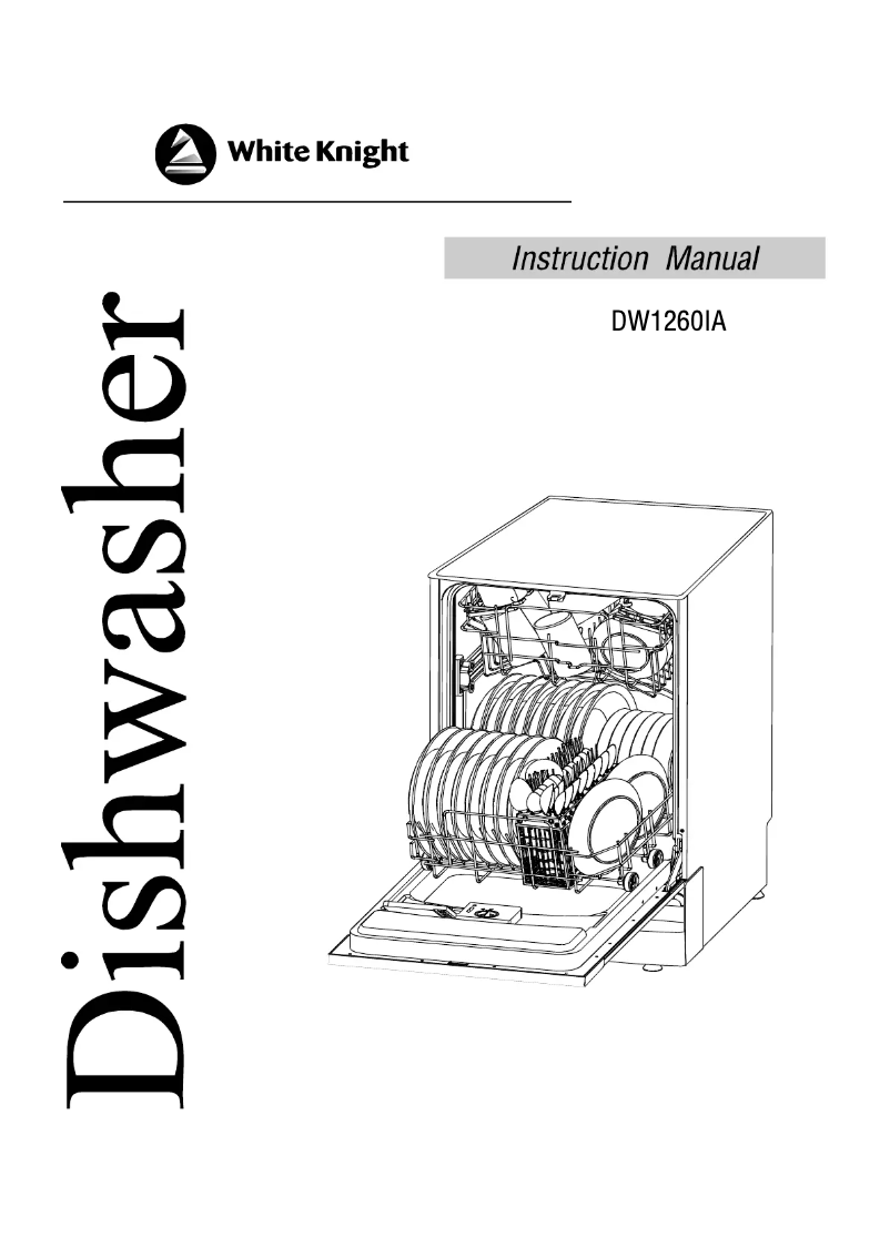Página 1 del manual Manual de usuario White Knight DW1260IA