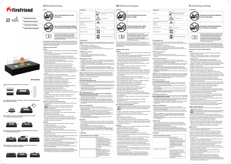 Página 1 del manual Manual de usuario TriStar DF-6500JU