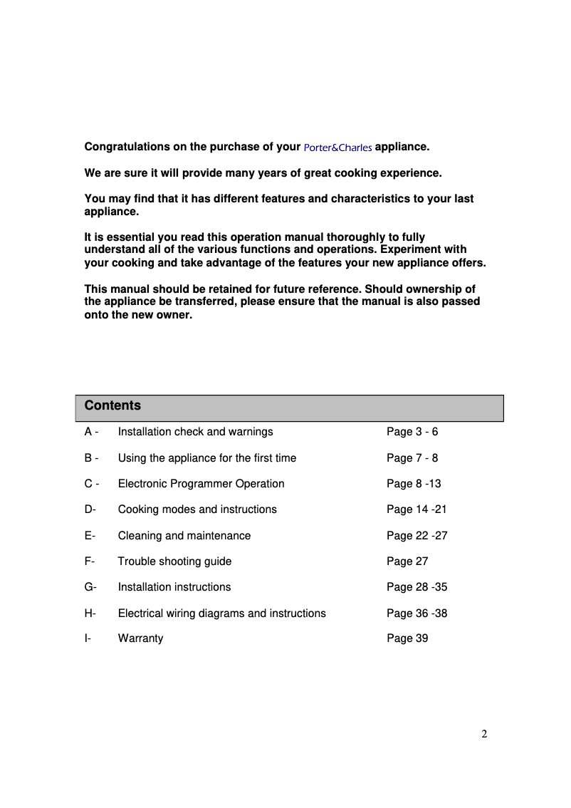 Imagen de la primera página del manual del dispositivo SOPS60EL