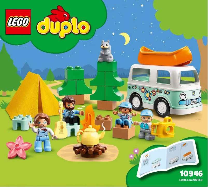 Página 1 del manual Manual de usuario Lego Duplo Town 10946