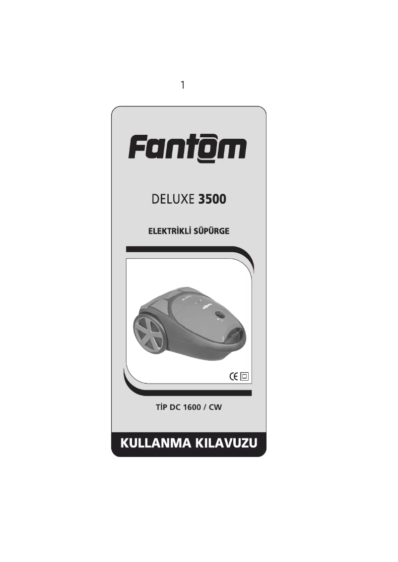 Imagen de la primera página del manual del dispositivo Deluxe 3500