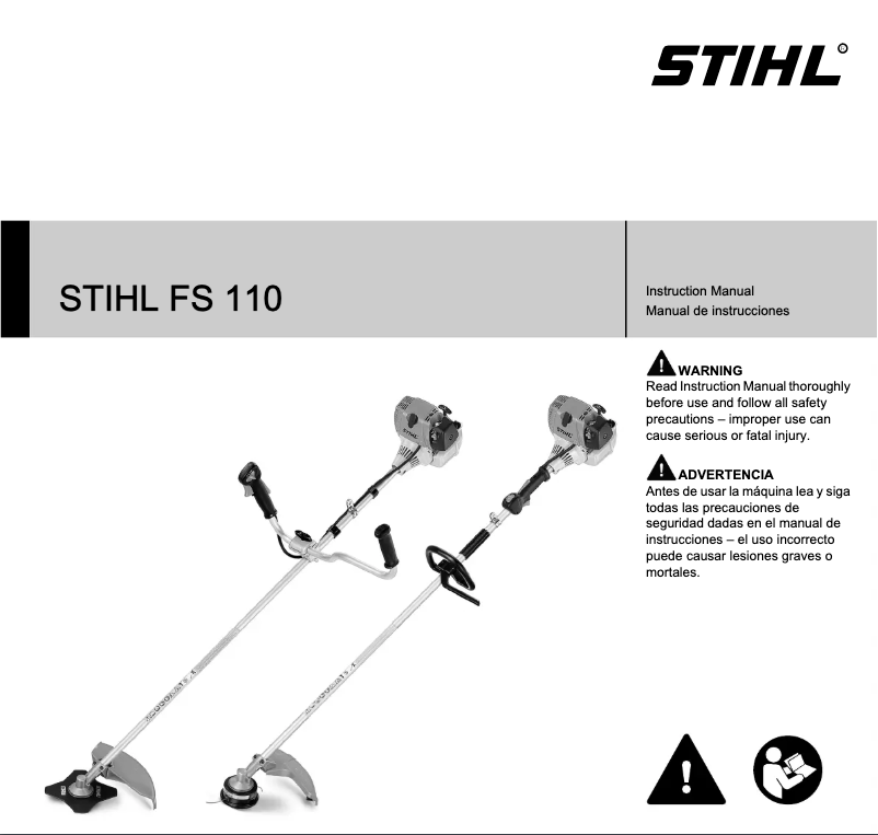 Página 1 del manual Manual de usuario Stihl FS 110