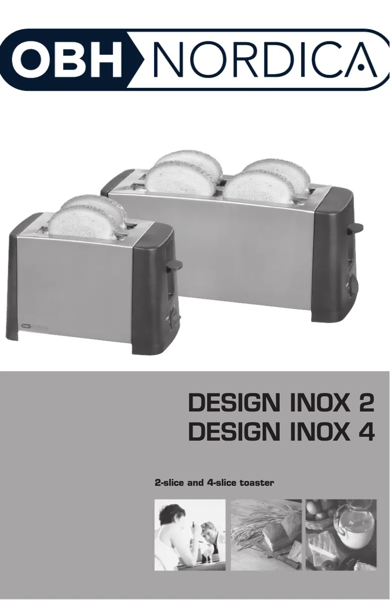 Página nº 1 - Manual de usuario OBH Nordica Design Inox 4