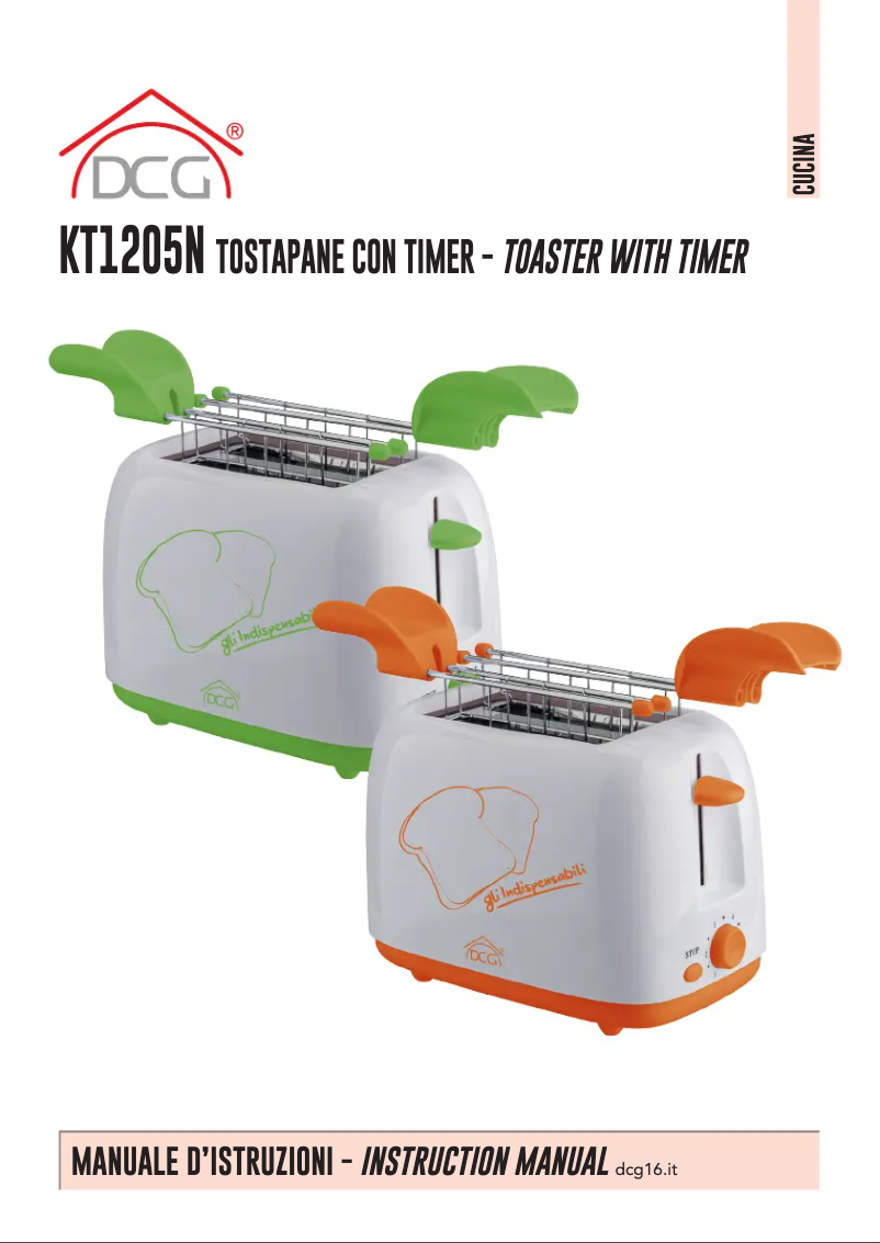 Imagen de la primera página del manual del dispositivo KT1205N