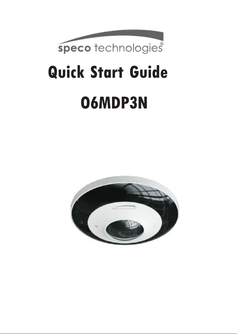 Imagen de la primera página del manual del dispositivo O6MDP3N