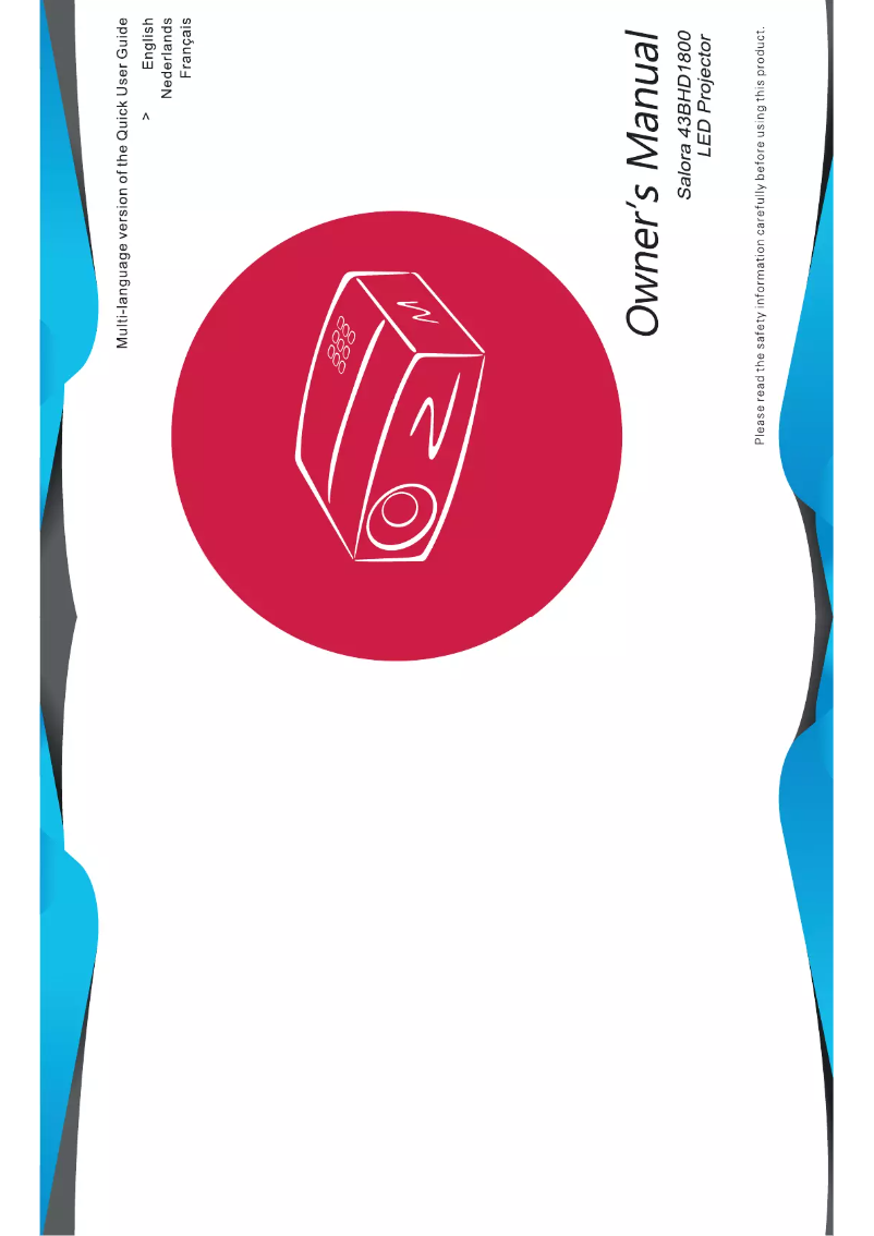Imagen de la primera página del manual del dispositivo 43BHD1800