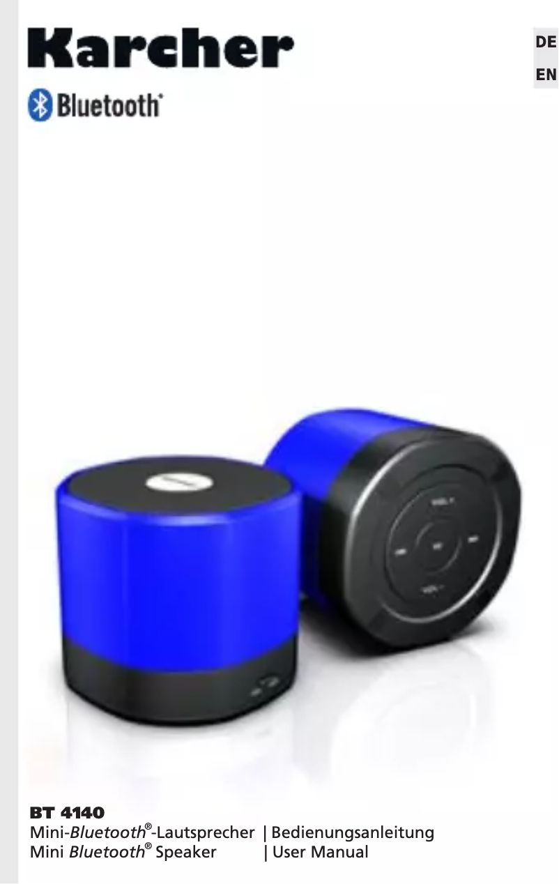 Imagen de la primera página del manual del dispositivo BT4140