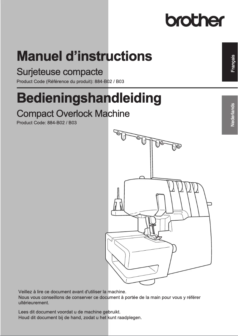 Página 1 del manual Manual de usuario Brother 3034D