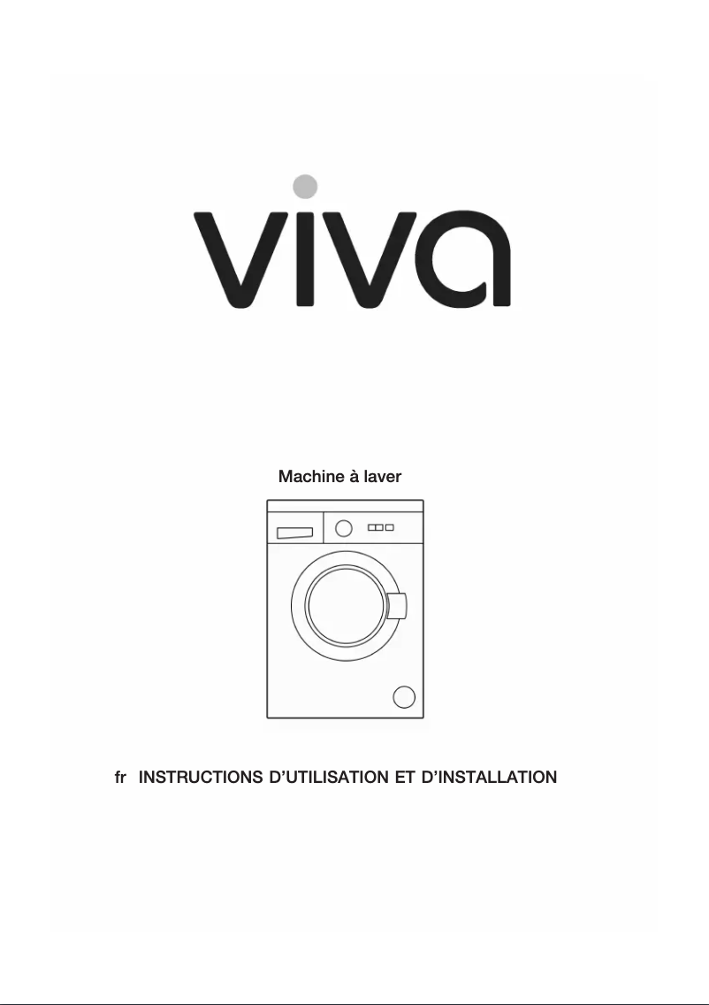 Imagen de la primera página del manual del dispositivo WFV12A00FF